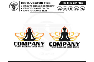 meditation lotus logo