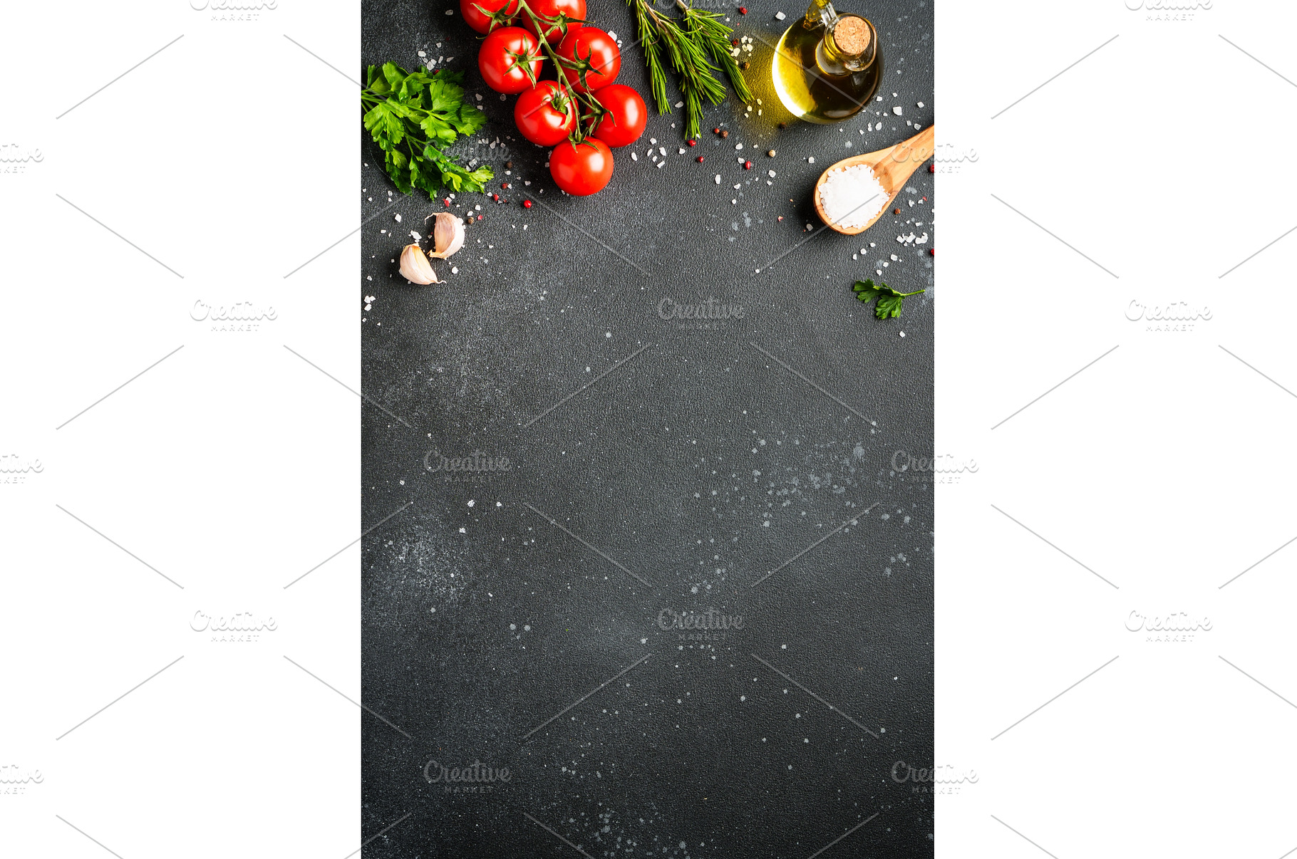 Food background with fresh, a Food & Drink Photo by Nadia-nb
