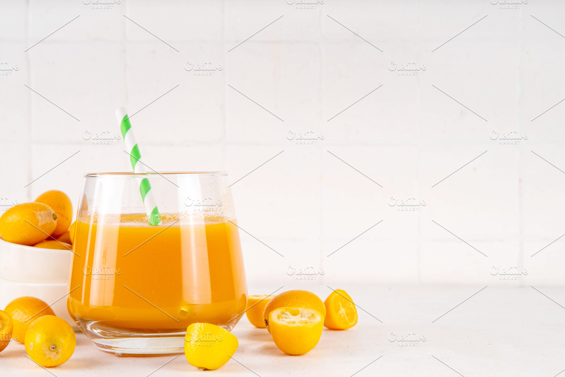 Tasty homemade kumquat juice, a Food & Drink Photo by Rimma
