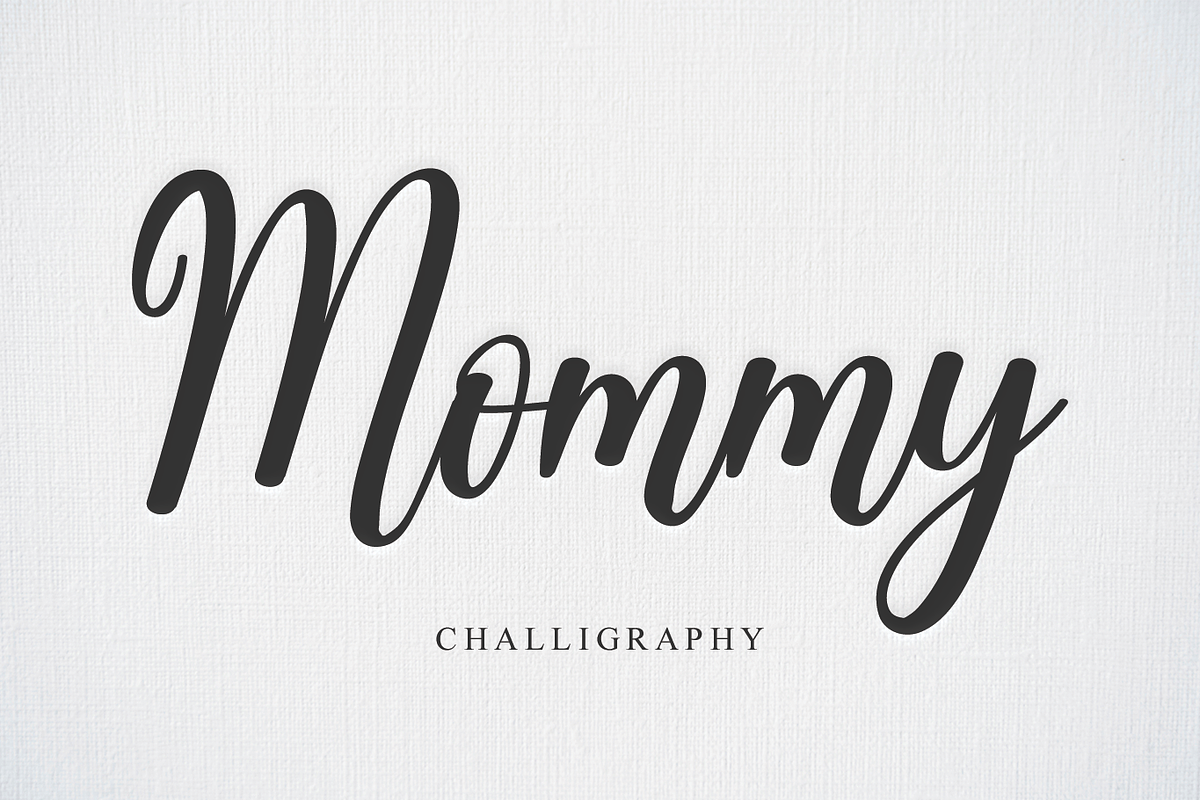 Mommy, a Handwritten Font by Majelis Font (Photo 1 of 9)