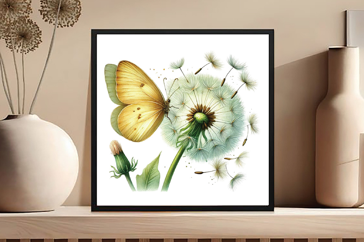 Spring Butterfly Sublimation Clipart, an Illustration by DreamCafeArt (Photo 4 of 5)