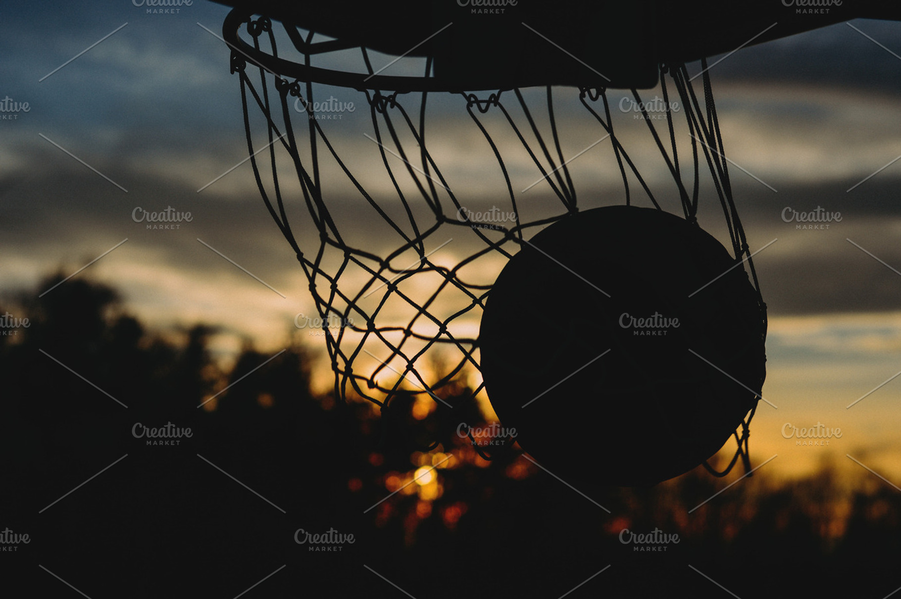 Basketball stock picture, an Abstract Photo by Lukasz Oslizlo