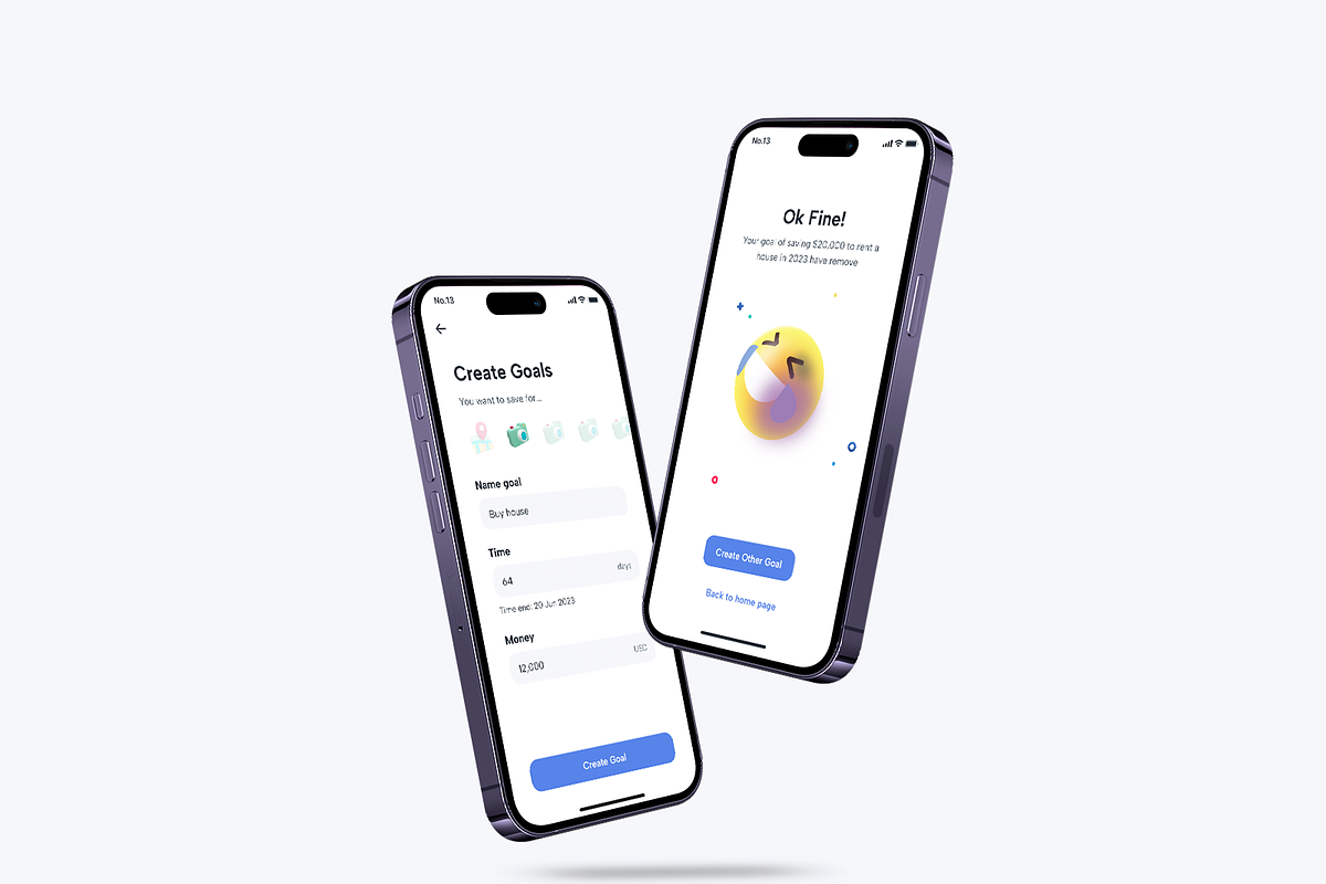 Ahorrar - Saving Goals Mobile App, an App Template by No.13 (Photo 3 of 3)