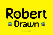 CS Robert Drawn, a Sans Serif Font by Craft Supply Co. (Thumbnail 1 of 8)