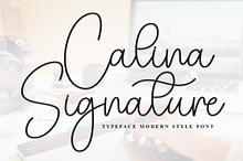 Calina Signature | Script Font