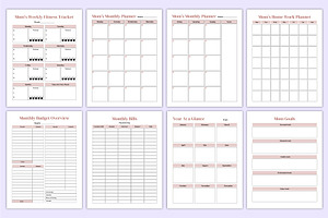 Mom's Planner Canva Template