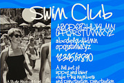 Swim Club - Hand-drawn Display Font, a Handwritten Font by Studio Mischief (Thumbnail 12 of 15)