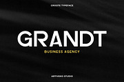 Groote - Geometric Sans Logo Font, a Sans Serif Font by Artiveko (Thumbnail 8 of 10)