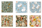Easter Digital Paper Seamless Patter, an Illustration by CreationArt (Thumbnail 2 of 7)