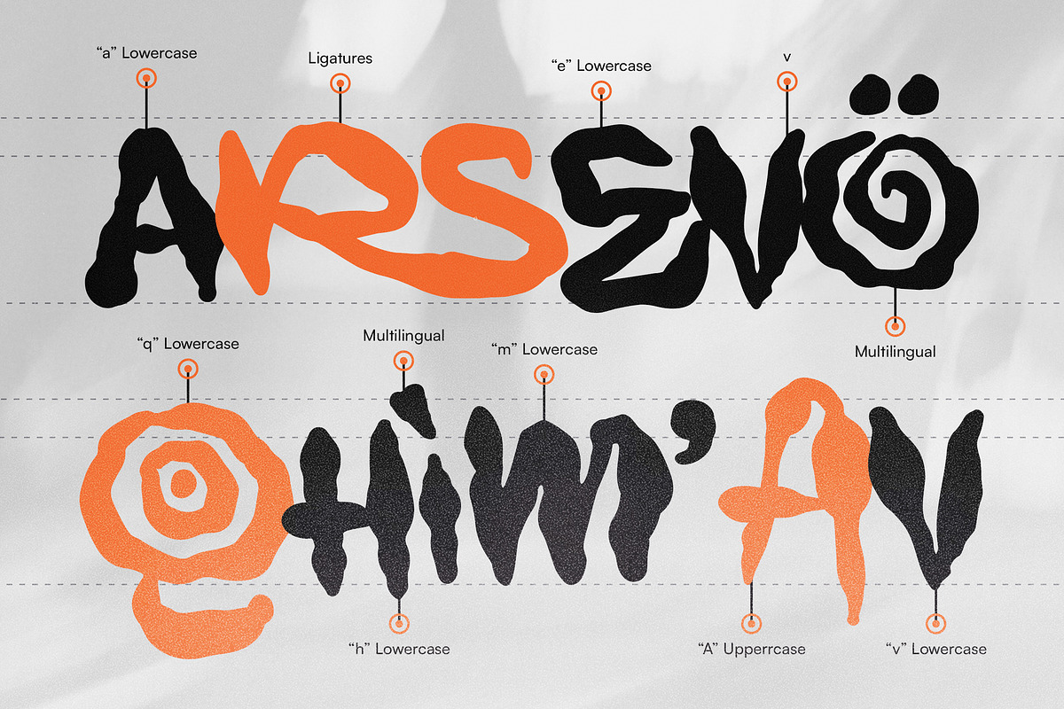 Prolazy - Experimental Graffiti Font, a Font by Typia Nesia (Photo 6 of 12)