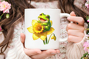 Botanical Summer Amphibians & PNG, a Seasonal Illustration by RobertsArt (Thumbnail 5 of 7)