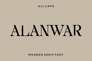QIQAR modern serif font, a Serif Font by alanwarstd (Thumbnail 4 of 5)