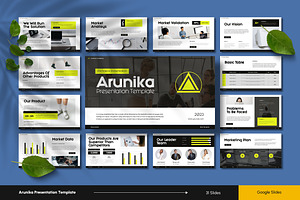 Arunika Google Slides Presentation, a Presentation Template by VanillineGraph