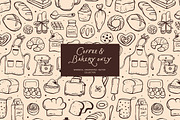 Coffee And Bakery Only Whimsical Set, a Food Illustration by ViktoriyaD (Thumbnail 14 of 14)