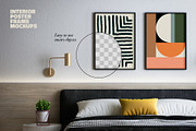 Poster Mockup Set Modern Interior #1, a Product Mockup by LEROY Design (Thumbnail 2 of 5)