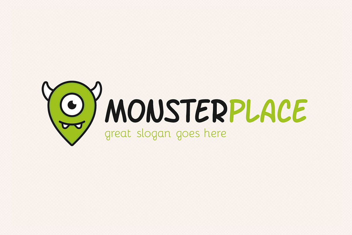 Monster Place Logo, a Branding & Logo Template by Sargatal (Photo 2 of 4)