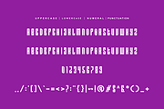 Caroyej - Condensed Font, a Sans Serif Font by QR Design Studio (Thumbnail 5 of 6)