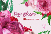 Rouge Blosssom, an Illustration by Cacacolors Clipart (Thumbnail 1 of 3)