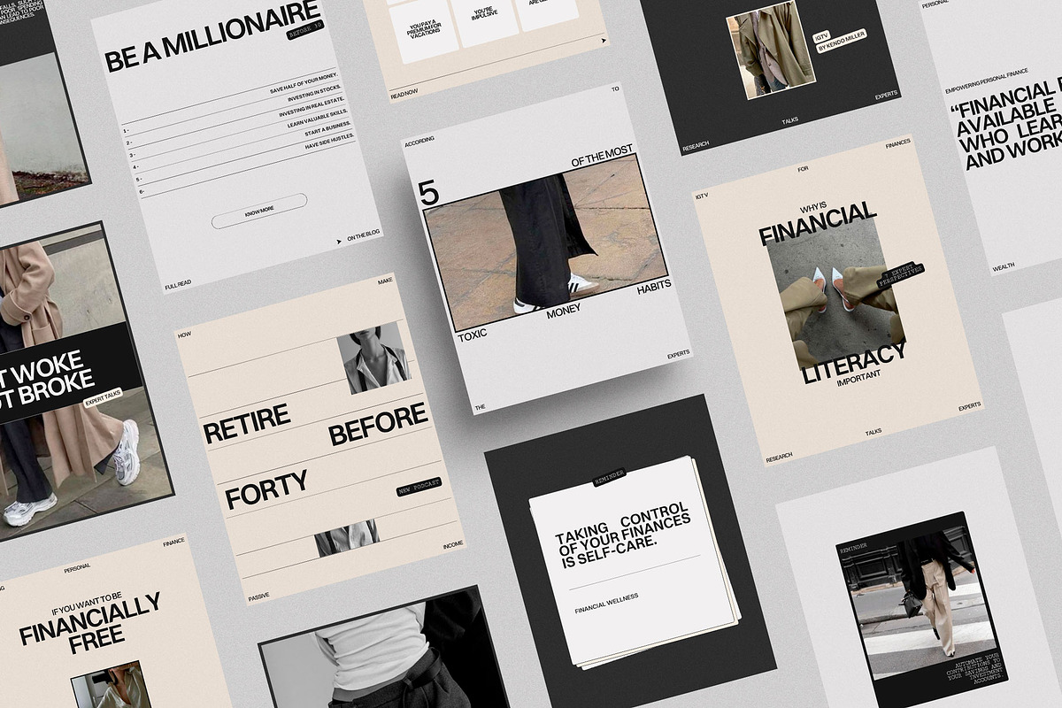 Financial Coach Instagram Template, a Social Media Template by Moscovita Studio (Photo 15 of 15)