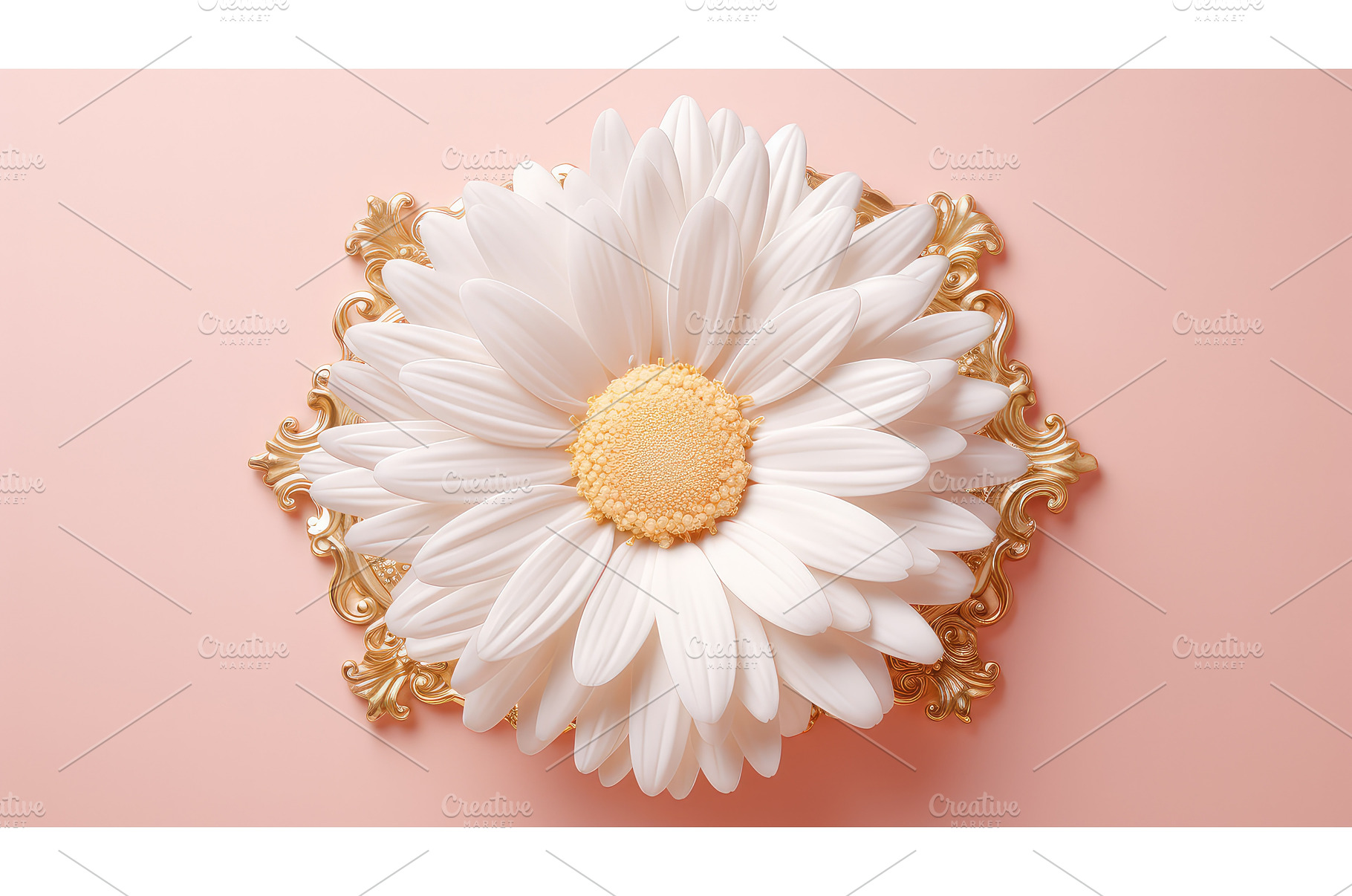 design frame flower background ai, a Nature Photo by pikepicture