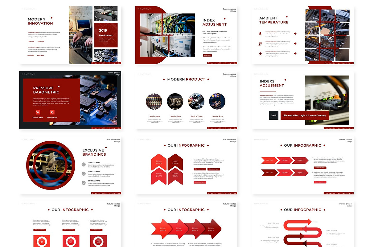 Connection - Powerpoint Template, a Presentation Template by AQR Studio