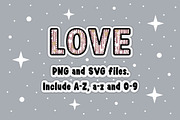 Hearts on Lines OTF PNG SVG, a Symbol Font by DREAMs Soul G. (Thumbnail 5 of 5)