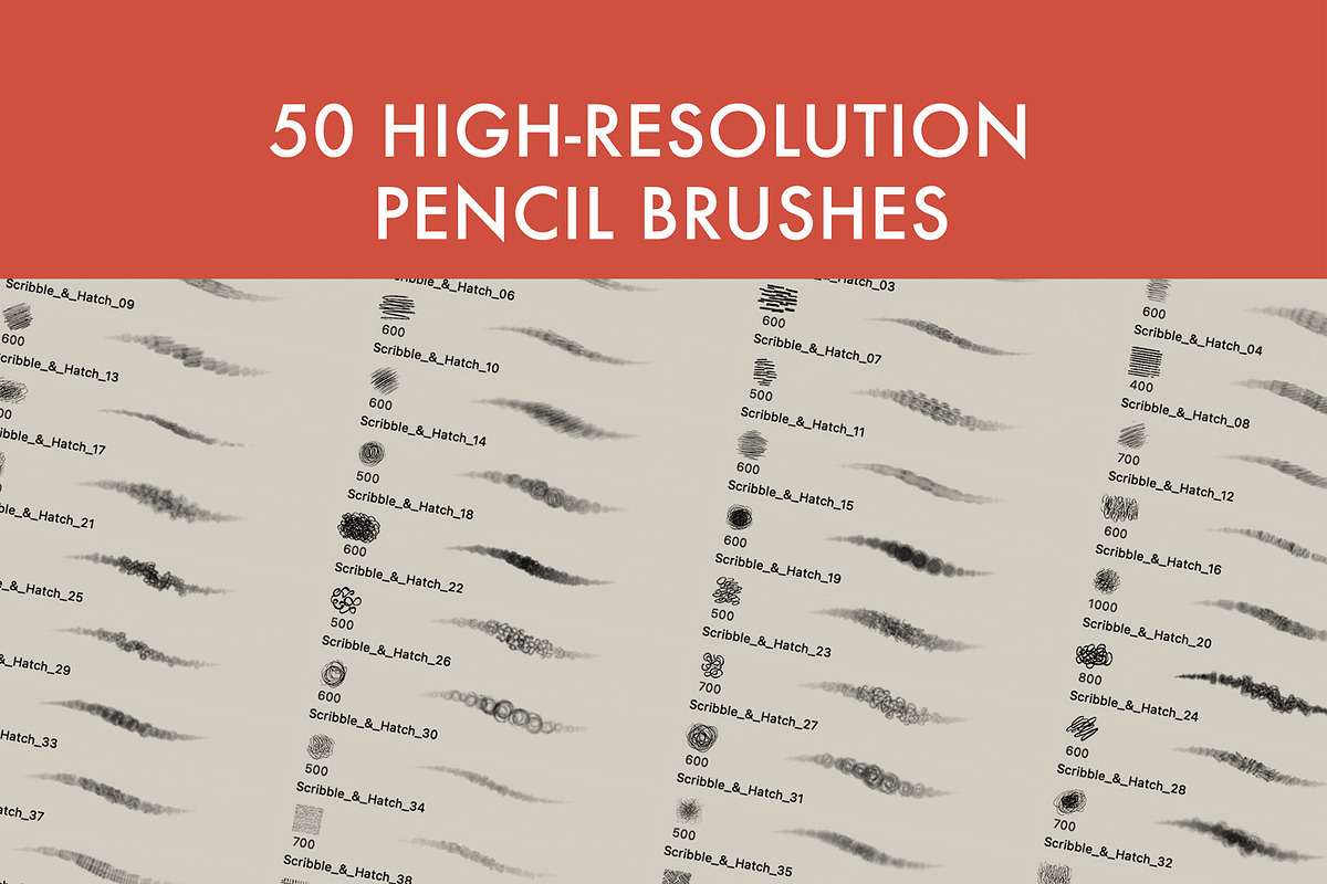 Scribble and Hatch Brush Set, a Brush Add-On by Zsolt Kosa Art (Photo 5 of 6)