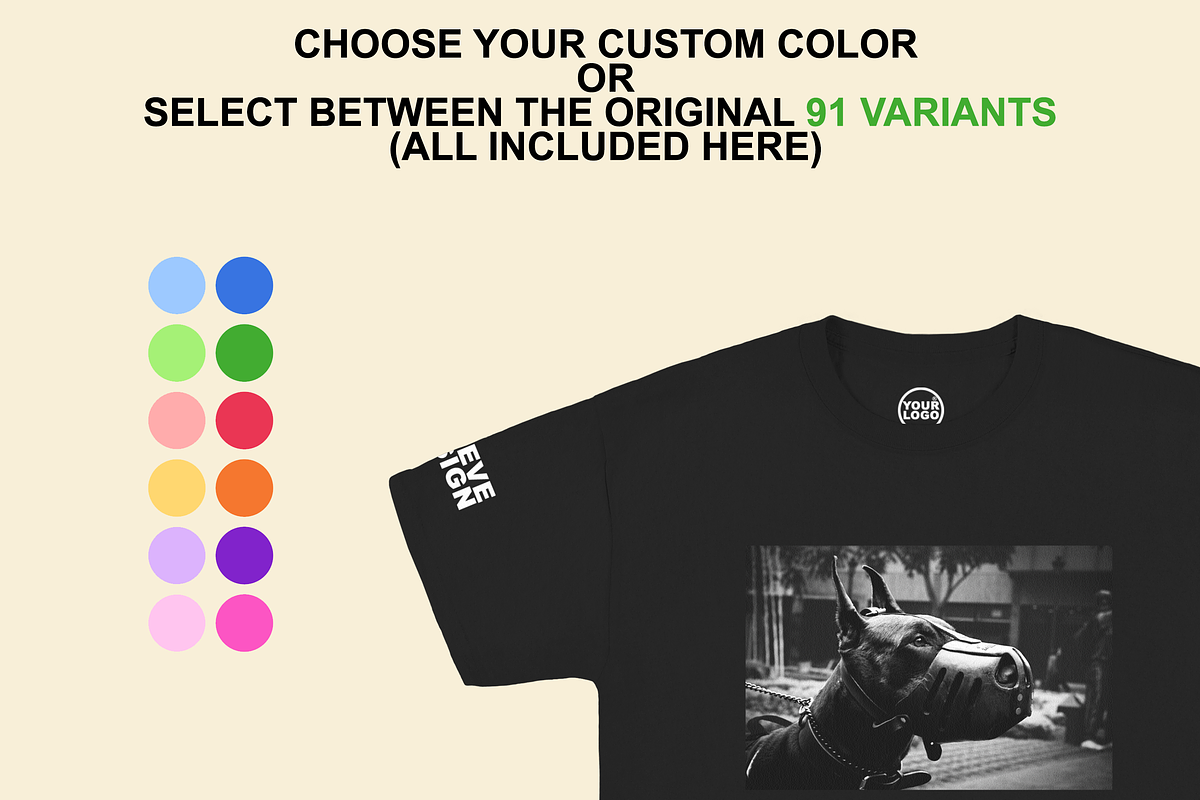 Tshirt Mockup Gildan 2000 & 5000, a Shirt Mockup by Infinity Mockups (Photo 3 of 6)