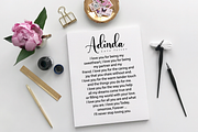 Ayalda Script, a Script Font by Nissa Studio (Thumbnail 5 of 12)
