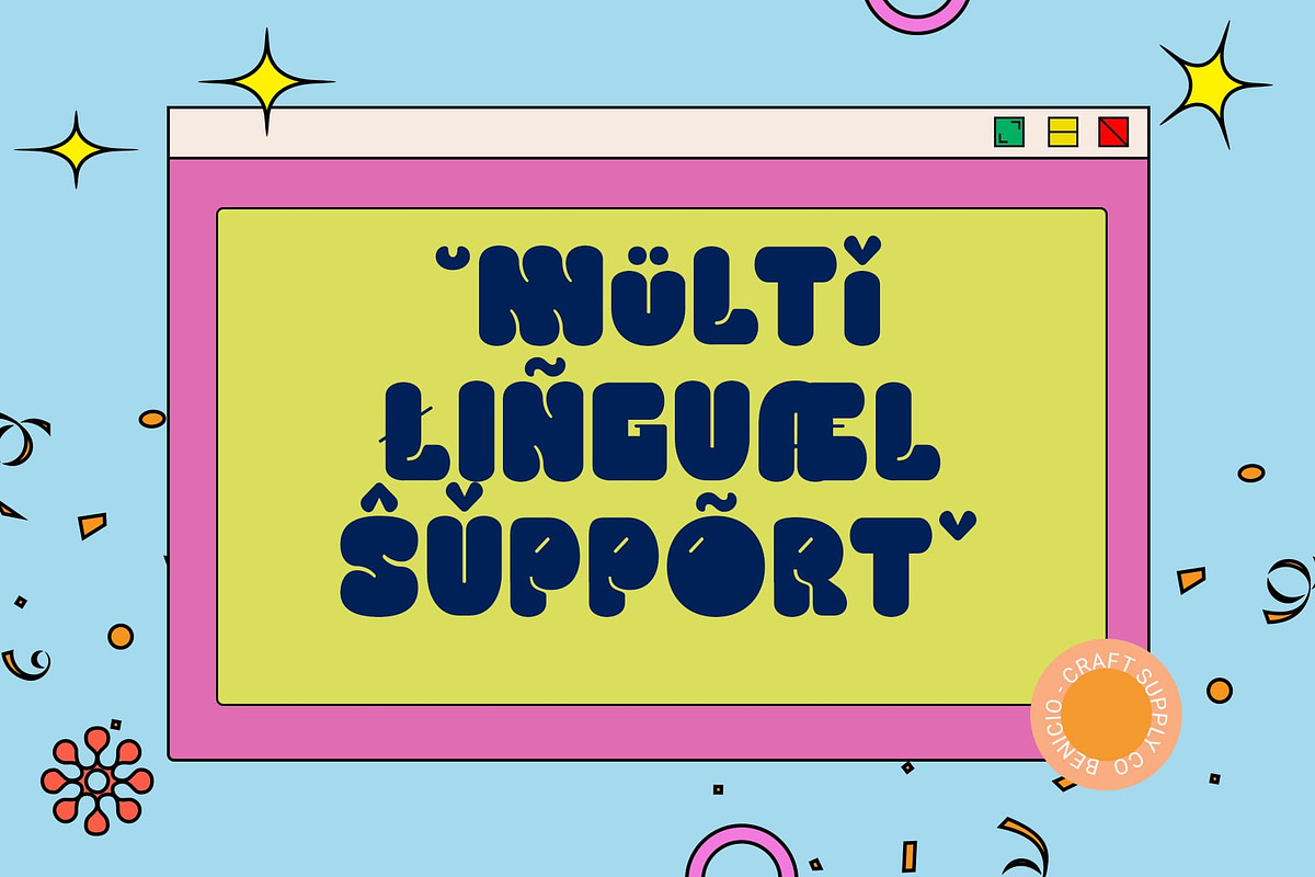 Benicio – Playful Font, a Sans Serif Font by Craft Supply Co. (Photo 5 of 8)