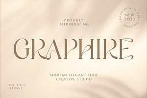 Graphire Modern Elegant Serif
