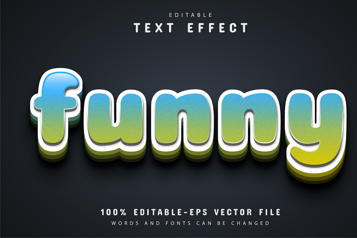 48 Cartoon style text effect Vol 2, a Plug-in Add-On by Aglonemadesign (Photo 11 of 21)