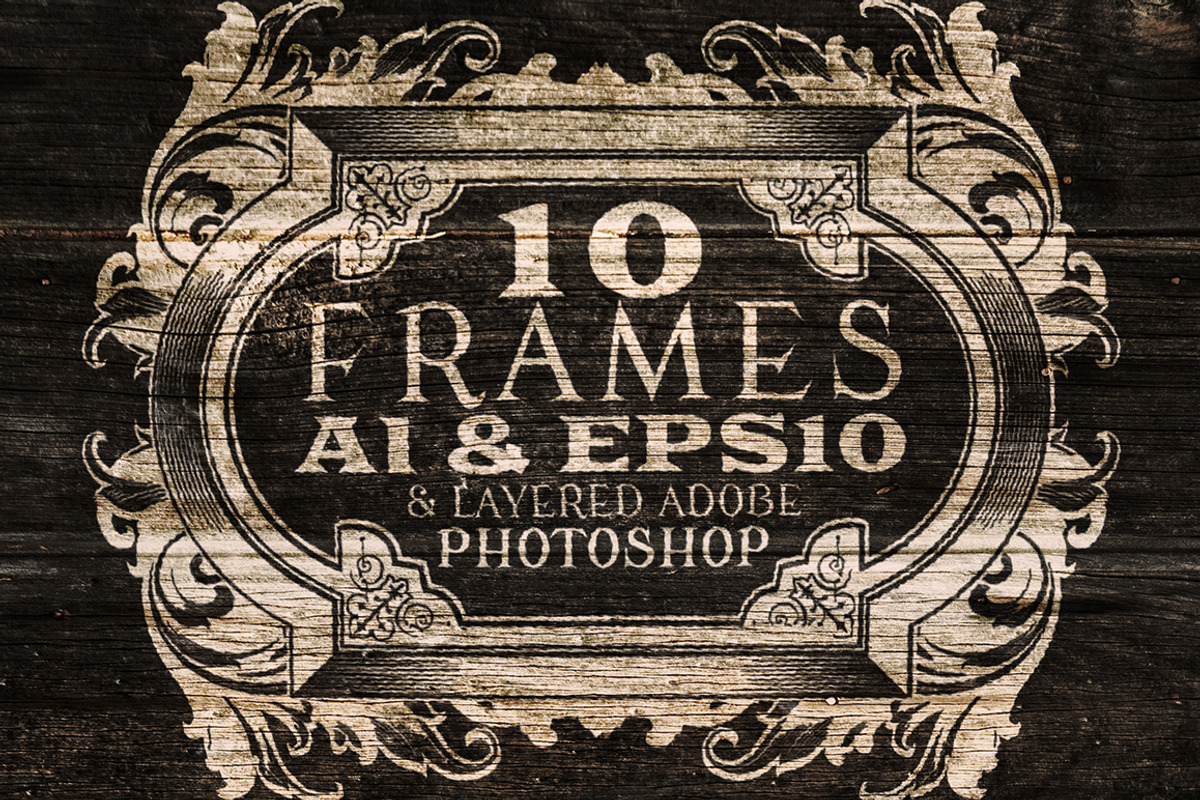 10 Frames Vol.3 - Vintage Ornament preview 3