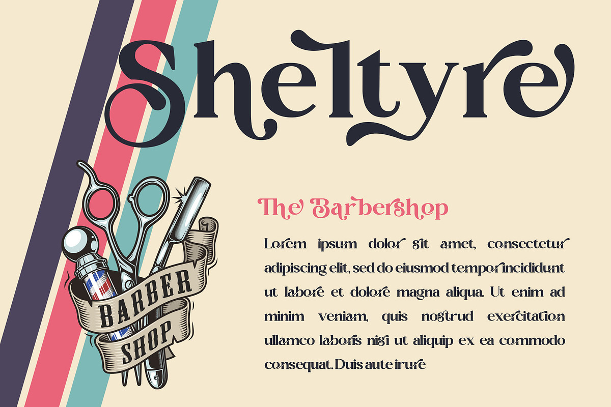 Viera Retro Serif Font, a Serif Font by Idea Studio (Photo 7 of 15)