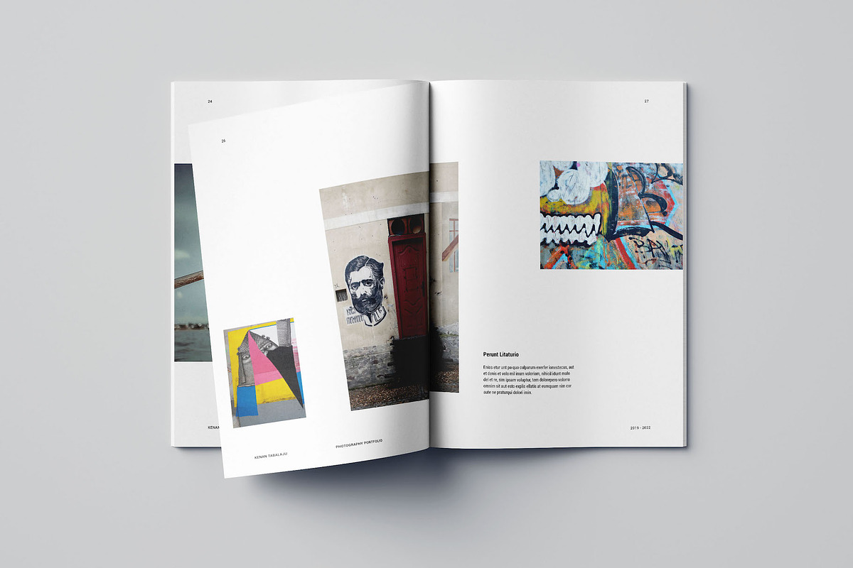 Photography Portfolio Template, a Brochure Template by Meenom Templates (Photo 12 of 16)