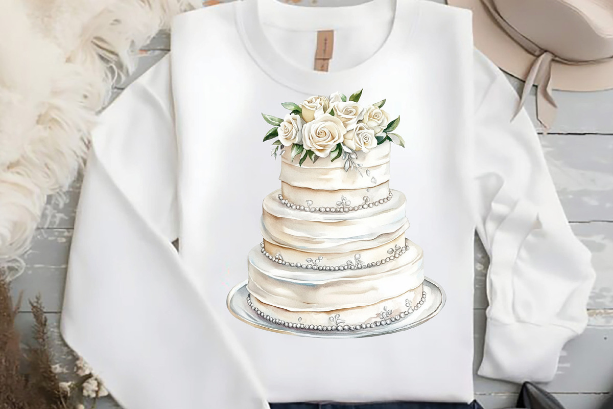 White Wedding Day Clipart, an Illustration by DreamCafeArt (Photo 5 of 7)