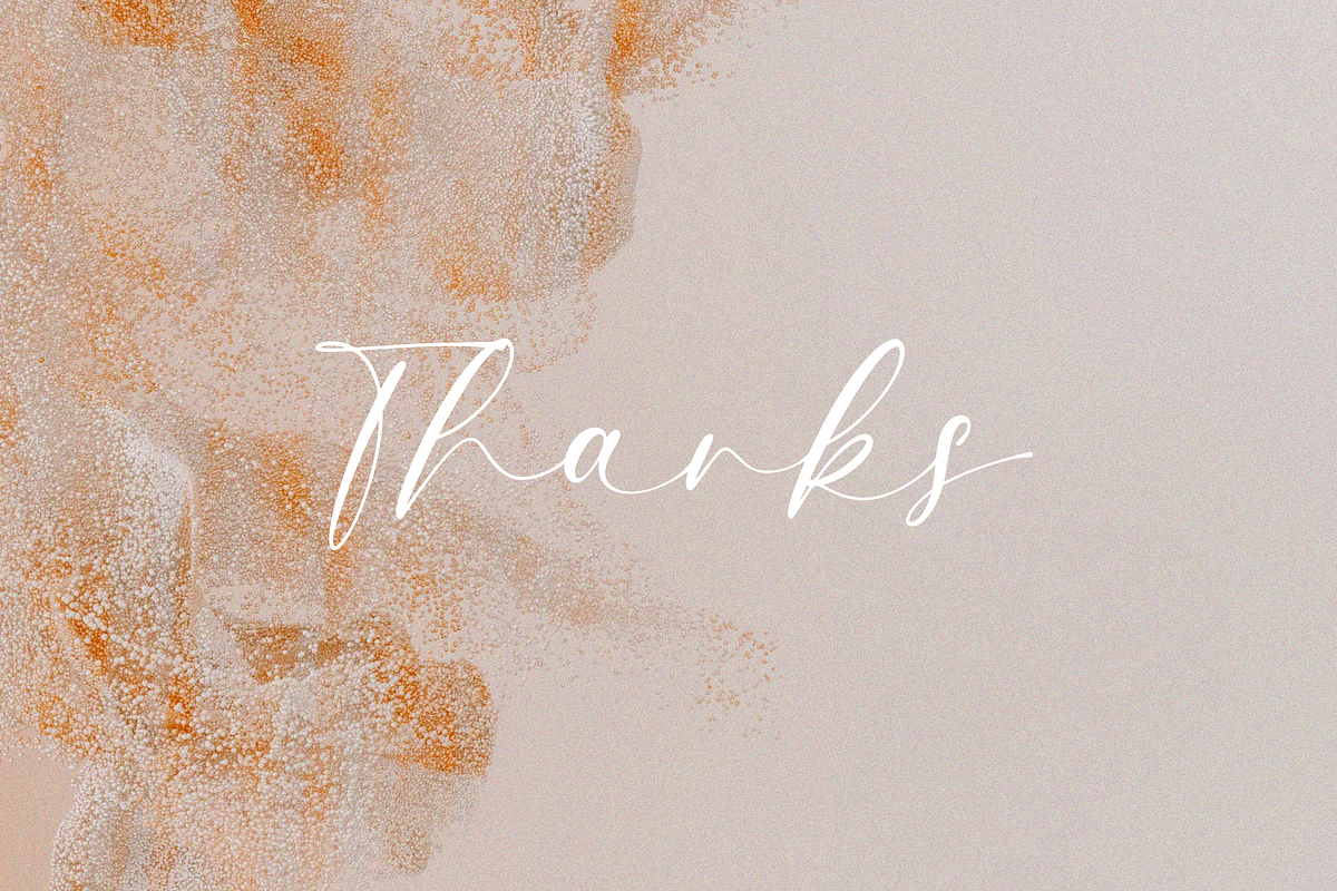 Aftershine Elegant Calligraphy Font, a Script Font by Pen Culture (Photo 9 of 9)