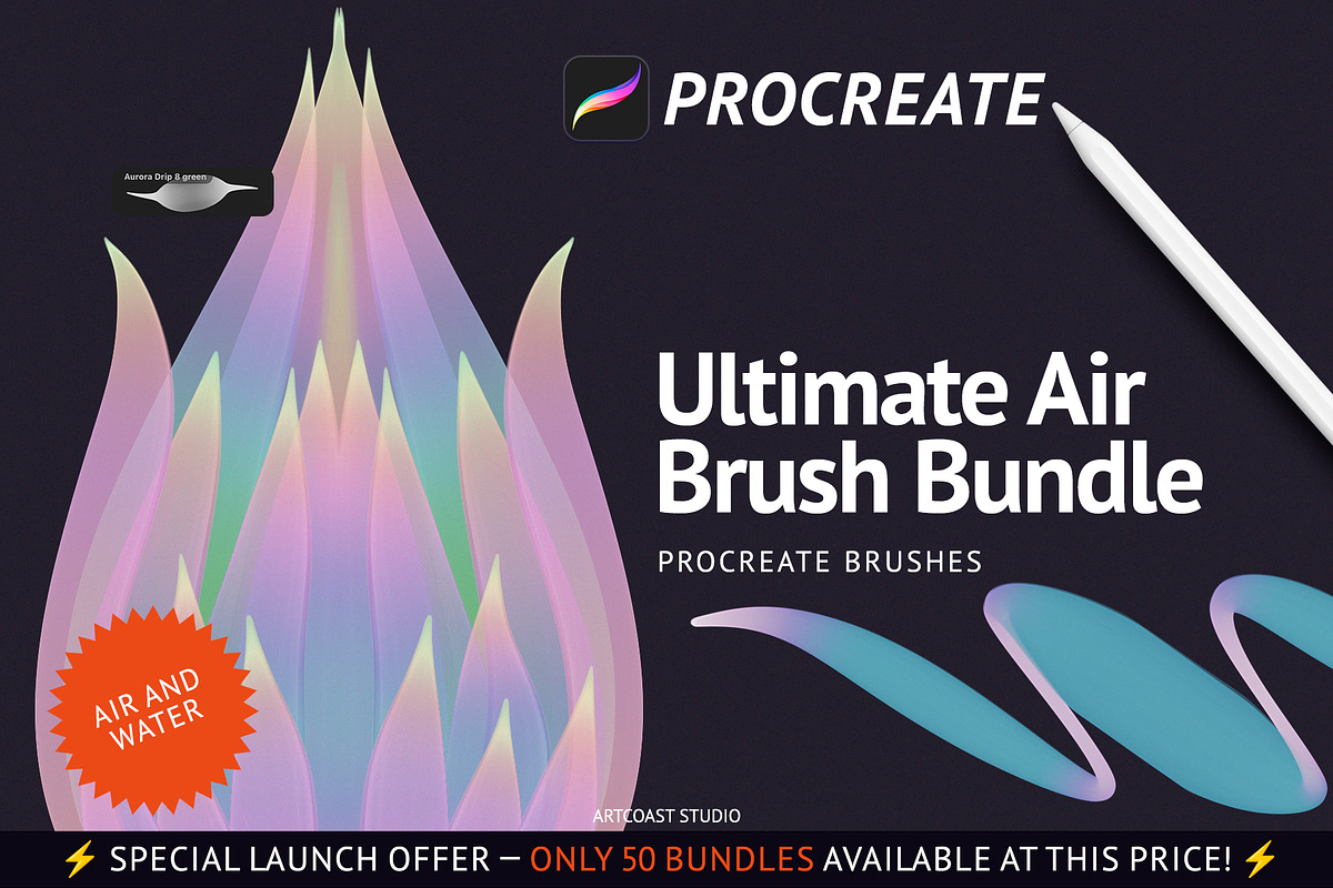 Ultimate Air Brush Bundle, a Brush Add-On by Spasibenko Art (Photo 3 of 15)