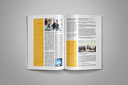 InDesign Magazine Template, a Magazine Template by Indotitas (Thumbnail 8 of 11)