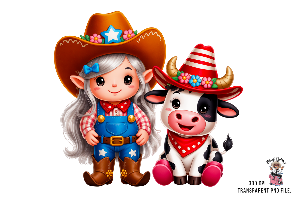Texas Gnome Sublimation PNG Bundle, a Graphic by Clipart Bloom (Photo 4 of 11)