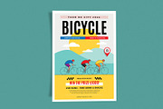 Bicycle Tour Sunrise, a Flyer Template by Me55enjah Design (Thumbnail 2 of 4)
