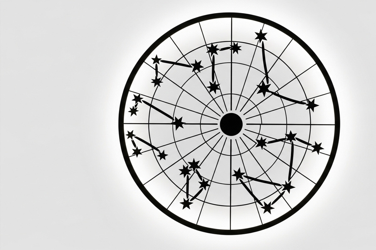 Elegant custom star map wall panel, an Illustration by Amazin_art (Photo 29 of 36)