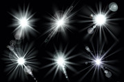 Lens flare effects, a Texture Graphic by SHMEL_Studio (Thumbnail 4 of 5)