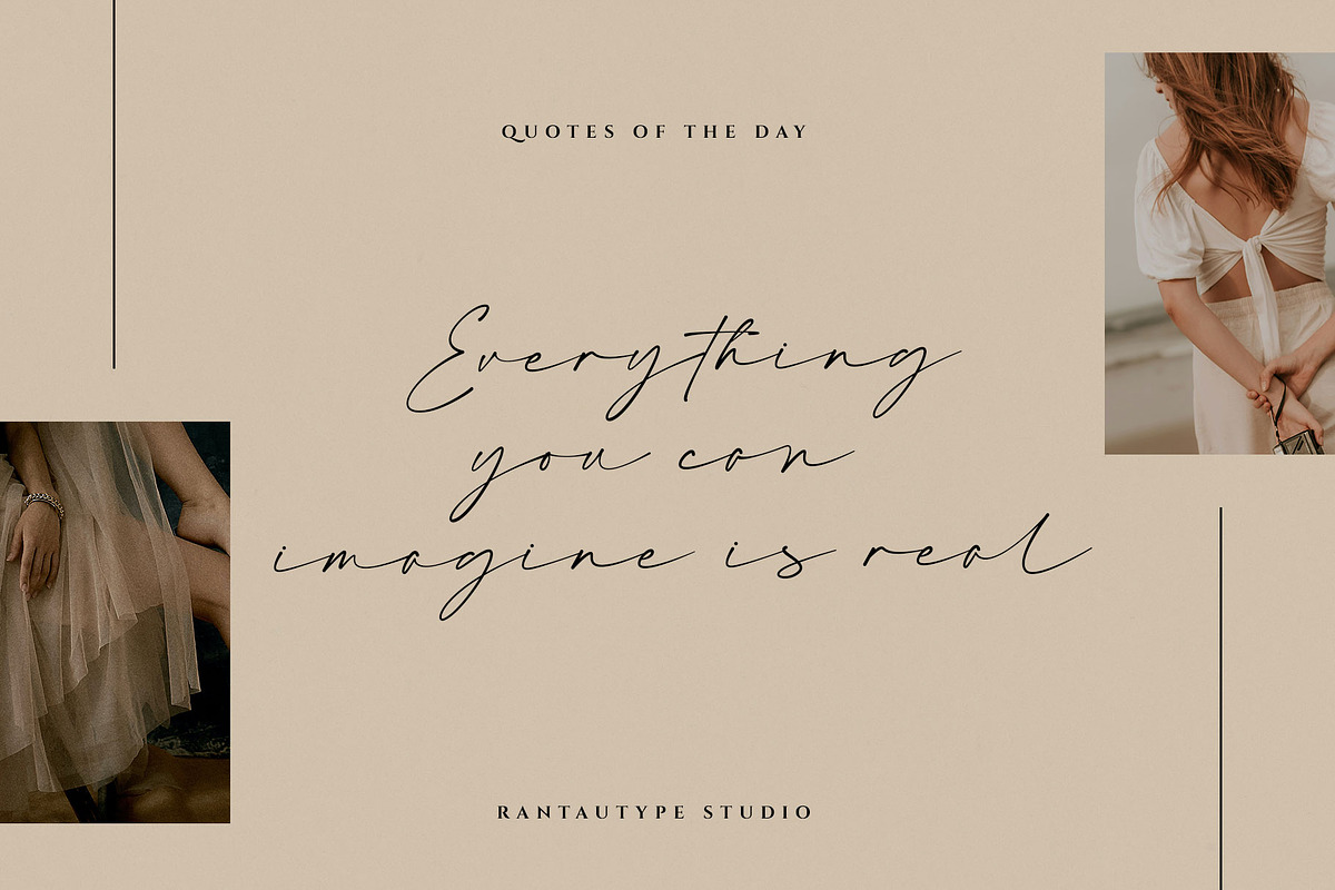 Magonda Casual Script Font, a Script Font by RantautypeStudio (Photo 9 of 17)