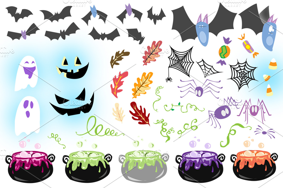Halloween Design Elements, a Templates & Theme by Brianna Perdue (Photo 5 of 6)