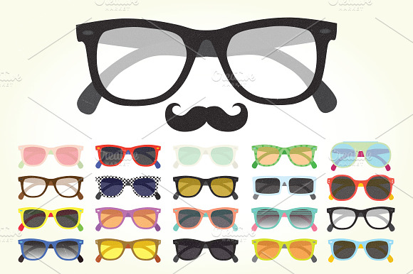 Big Sunglasses Set