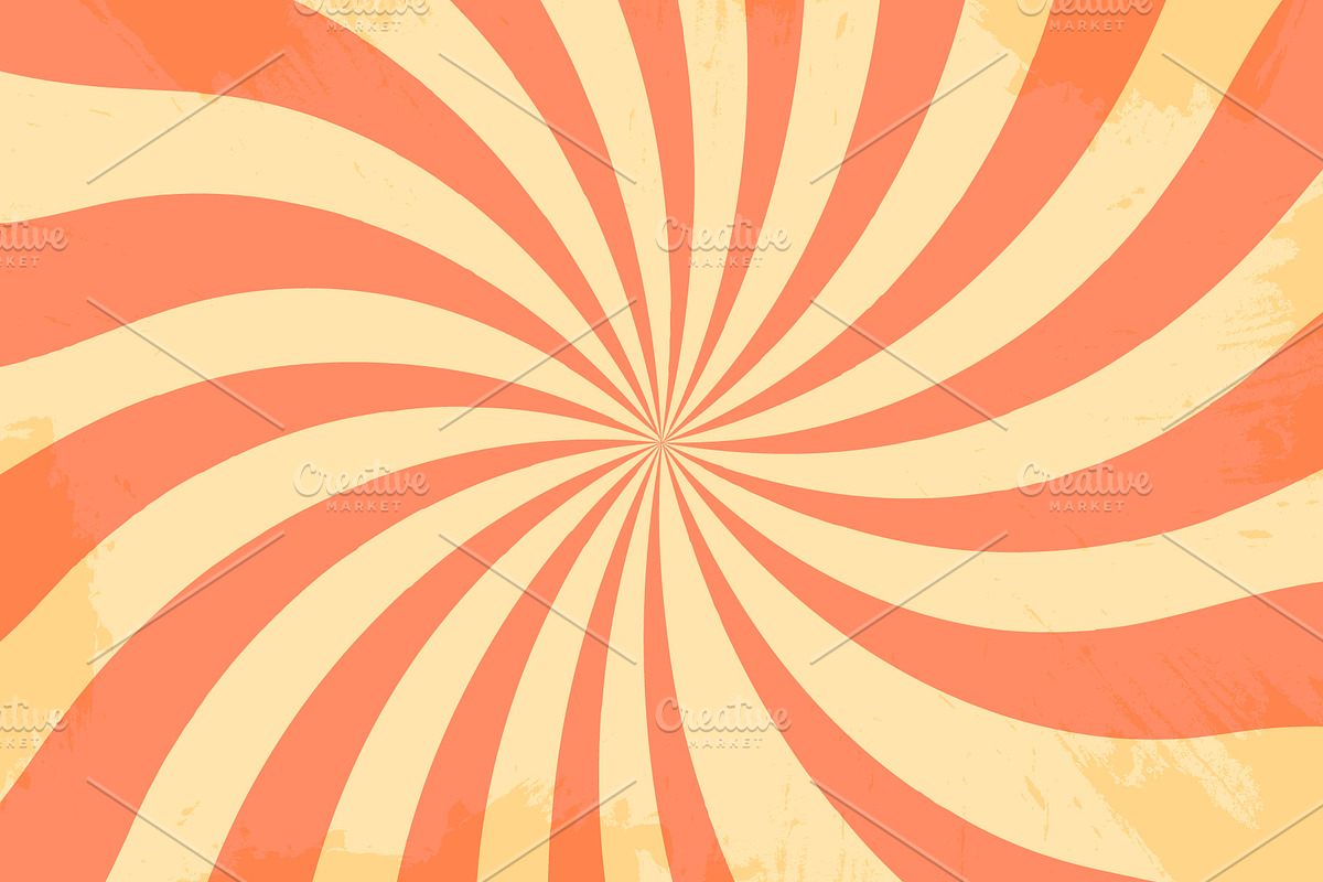 4 Groovy Hippie 70s Posters, a Background Graphic by katyaskrn (Photo 2 of 6)