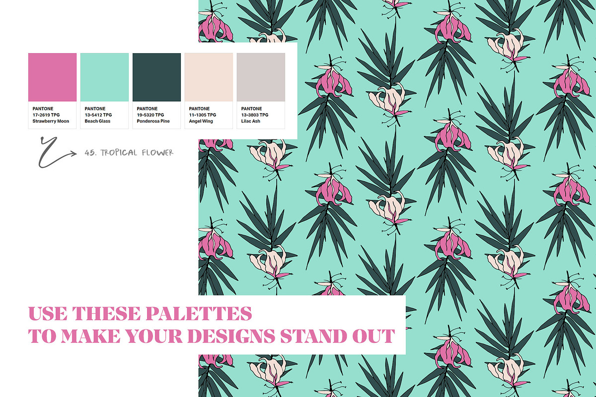 50 Pantone Branding Color Palettes, a Palette Add-On by Pulpixel Design (Photo 3 of 6)