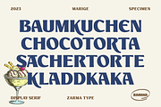 Marige - Modern Display Serif Font, a Serif Font by Zarma Type (Thumbnail 6 of 12)