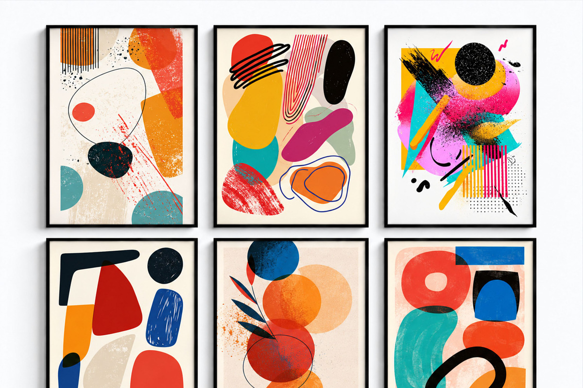 100+ Abstract Wall Art Prints, a Decorative Illustration by Selenique Studio (Photo 9 of 13)
